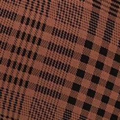Plus Size Trouser Bootcut Ponte Pant, ROOT BEER PLAID, swatch