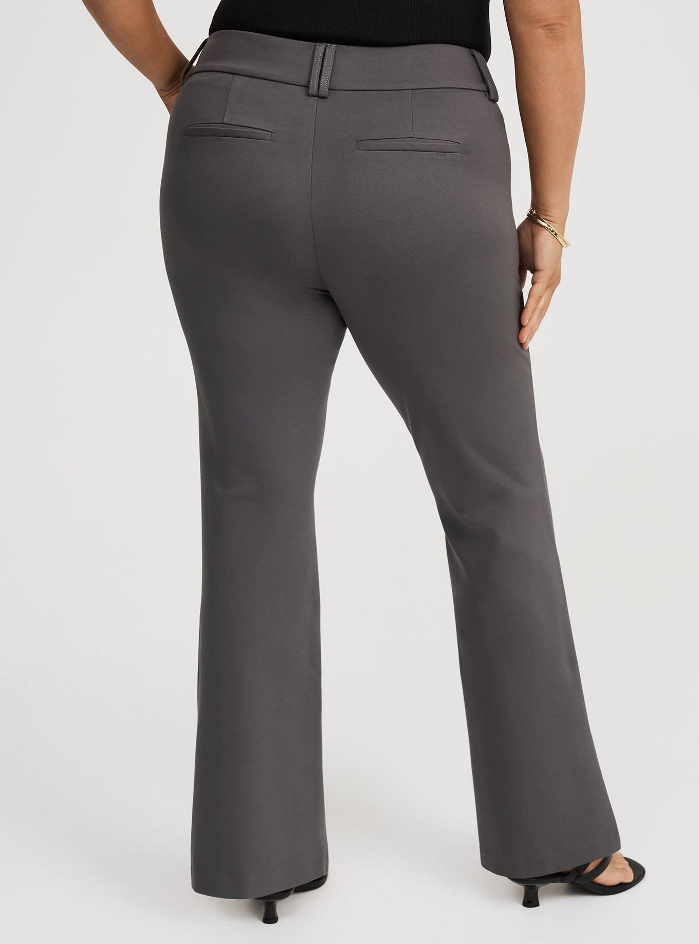 High-Rise Trouser Boot-Cut Pant