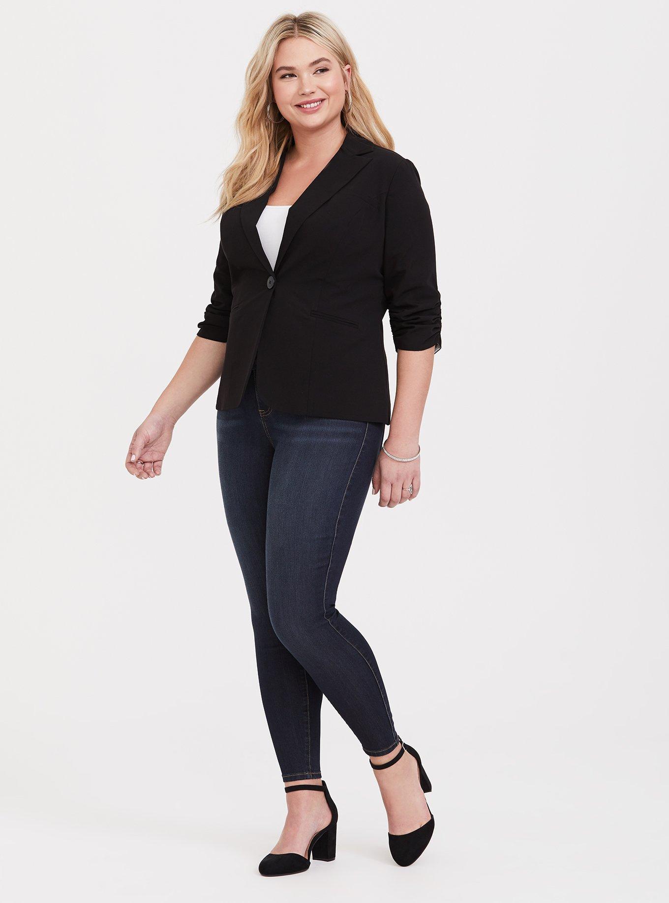 Torrid black clearance blazer