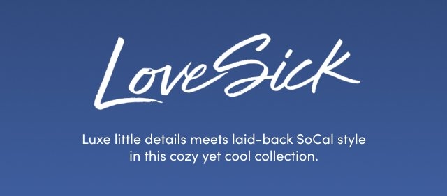 Lovesick deals jeans website