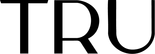 A logo on a white background featuring the text 'TRU' in black sans-serif capital letters with a clean, modern style. The text is contained within a light gray rounded rectangular pill-shaped background. Above the logo, partially visible pink text reads 'ur Exclus' which appears to be cut off at the edges of the image.